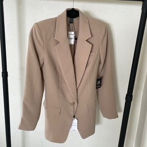 EXPRESS TAN BLAZER NWT SZ XS